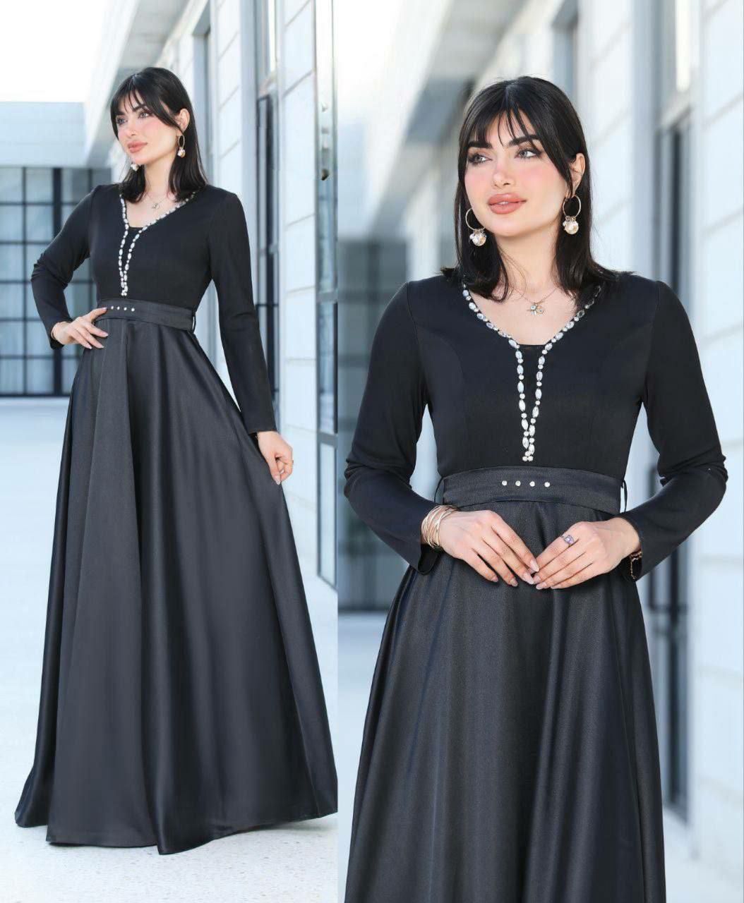 لباس مجلسی زنانه ماکسی مدل آدلیا کد ۷۱۴