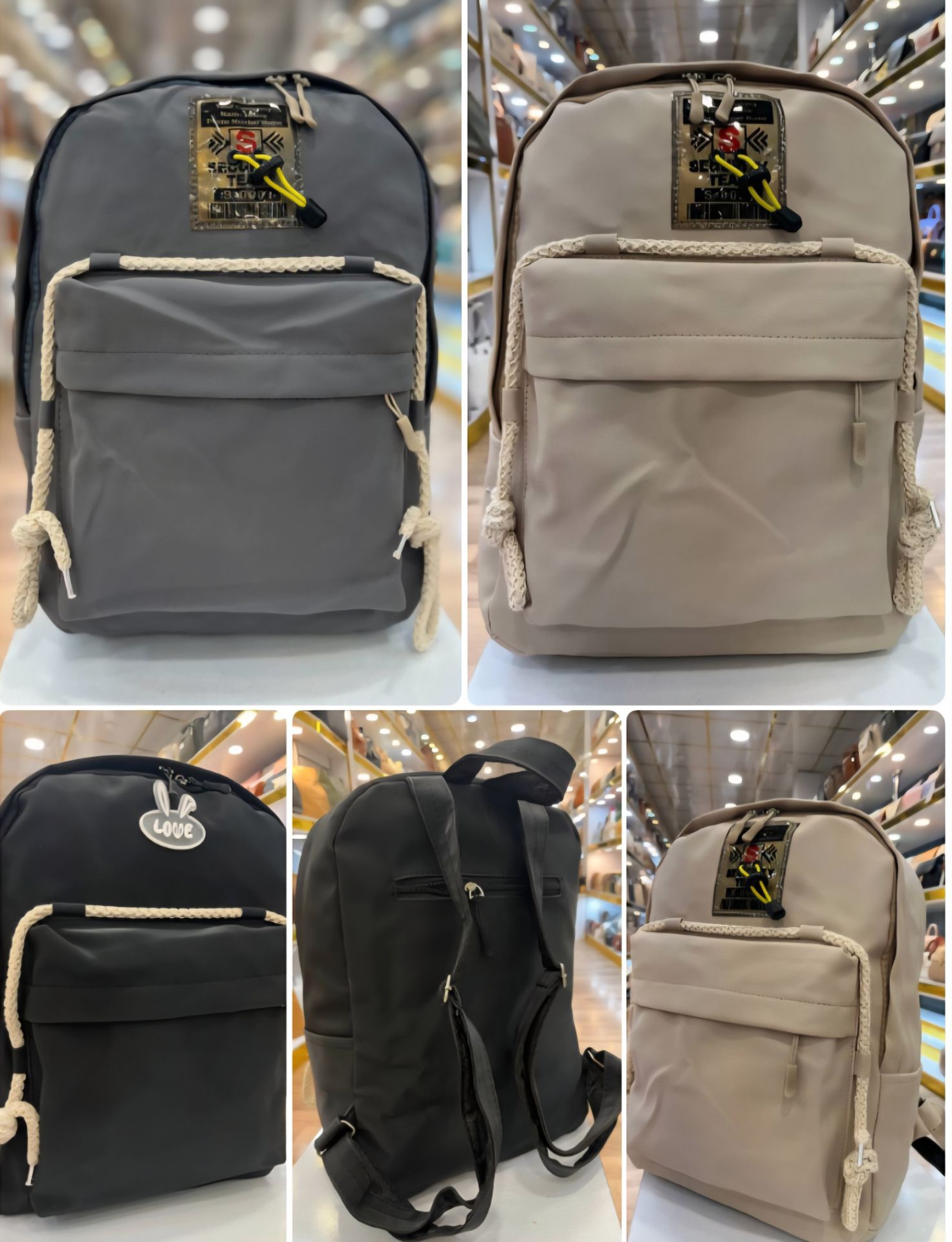 کوله اسپرت دخترانه طنابی کد H3_005