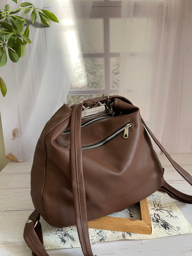 کیف رودوشی زنانه چرم کاملا جادار کد A2_251