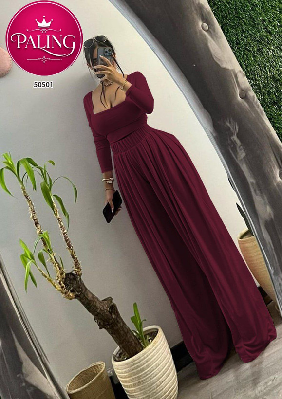 ست کراپ شلوار پیله دار SLIM کد : 50501