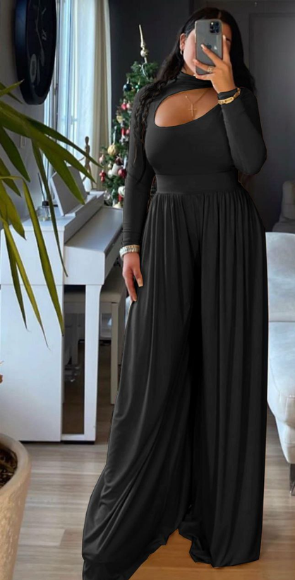 ست کراپ شلوار پیله دار SLIM کد : 61204