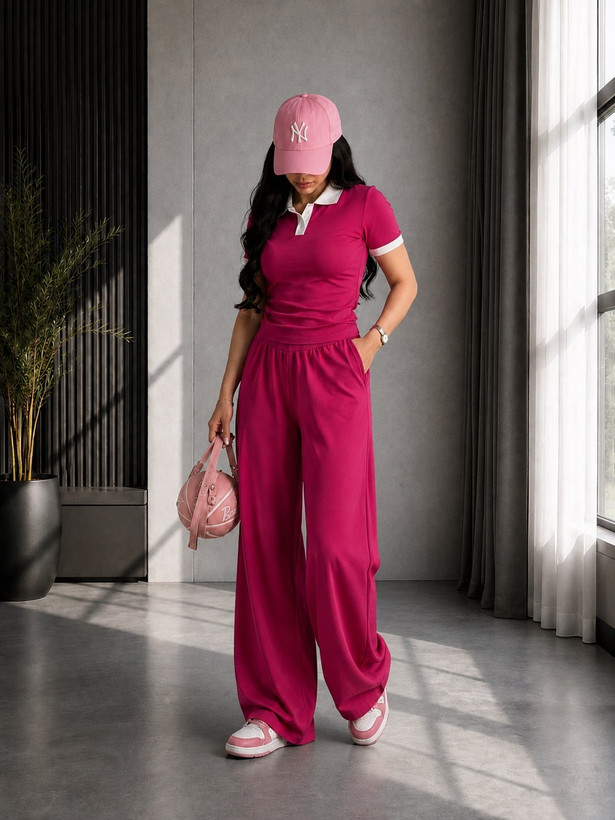 ست پلوشرت و شلوار زنانه کد B3_80401