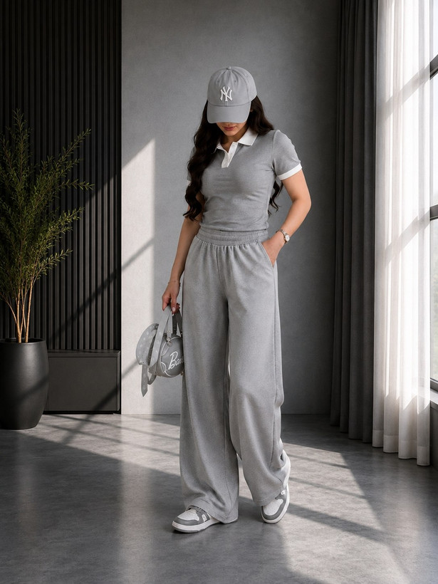 ست پلوشرت و شلوار زنانه کد B3_80401